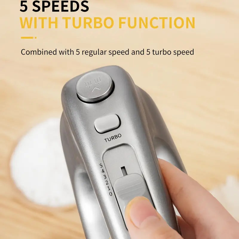 “Stainless Steel Hand Whisk: 10-Inch, Professional Quality, Ideal for Baking & Cooking”